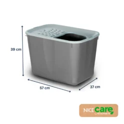 Nice Care Eco Caixa de areia Micia azul para gatos