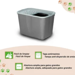 Nice Care Eco Caixa de areia Micia azul para gatos