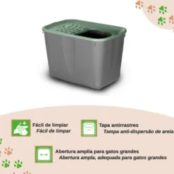 Nice Care Eco Caixa de areia Micia verde para gatos