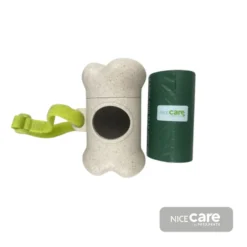 Nice Care Eco Dispensador e rolo de sacos higiénicos para cães