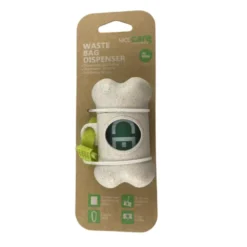 Nice Care Eco Dispensador e rolo de sacos higiénicos para cães