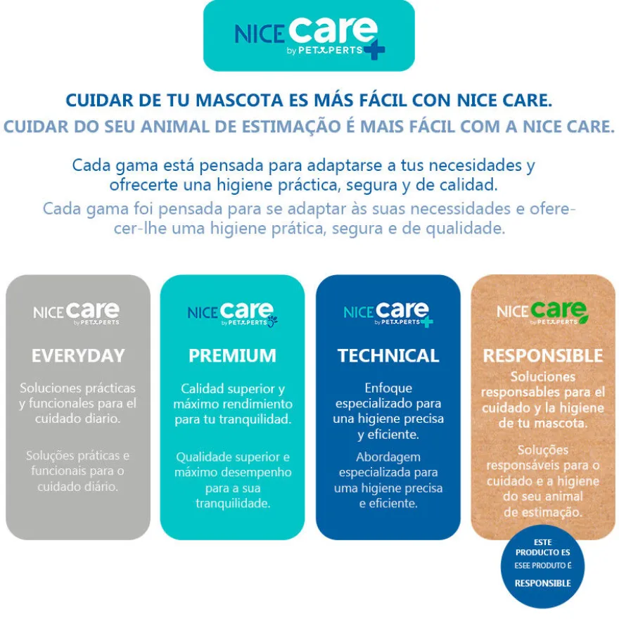 Nice Care Eco Sacos higiénicos para cães