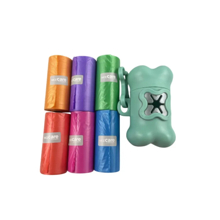 Nice Care Pack Dispensador e sacos higiénicos para cães