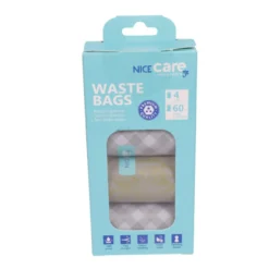 Nice Care Premium sacos higiénicos com aroma a menta para cães