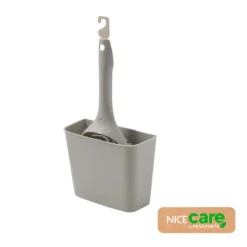 Nice Care Sanitary Scoop Pá para areia com recipiente para gatos