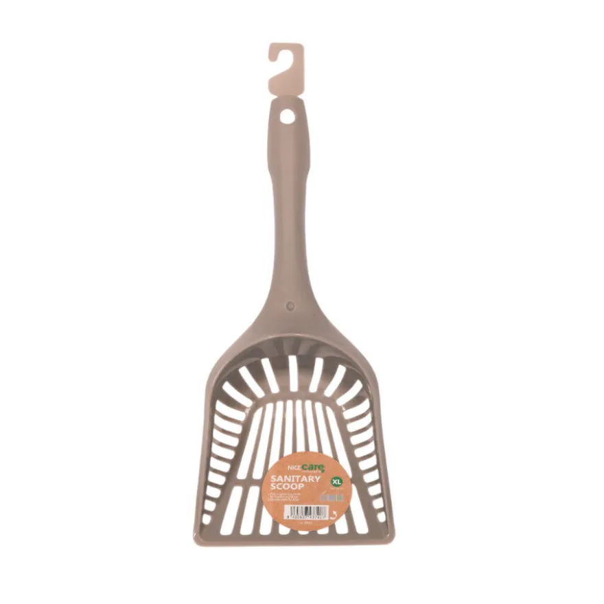 Nice Care Sanitary Scoop Pá para areia Handy Max para gatos
