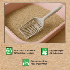 Nice Care Sanitary Scoop Pá para areia Handy Max para gatos