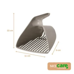 Nice Care Sanitary Scoop Sifting Pá para areia para gatos