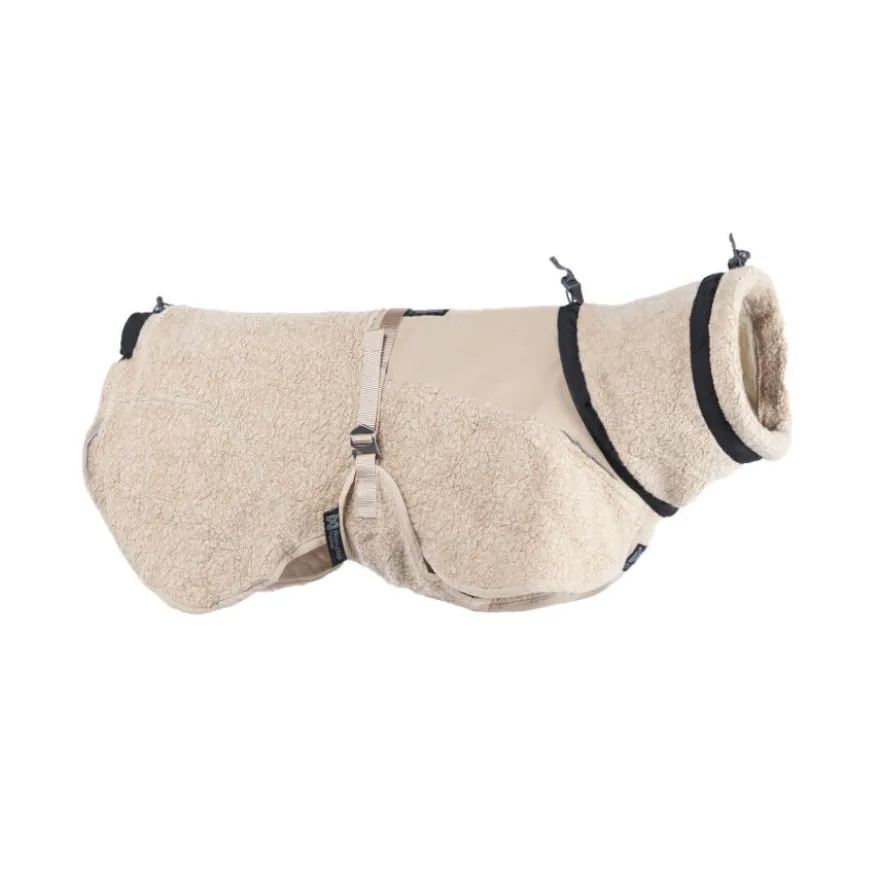 Non-stop Dogwear Casaco de Lã em cor Areia para cães