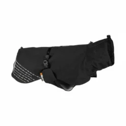 Non-stop dogwear Fjord Capa de chuva impermeável preta para cães