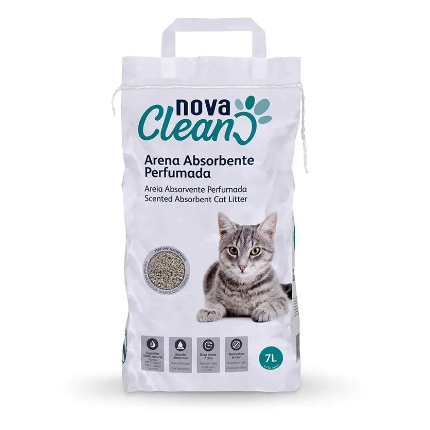 Nova Clean Areia Perfumada Absorvente para gatos