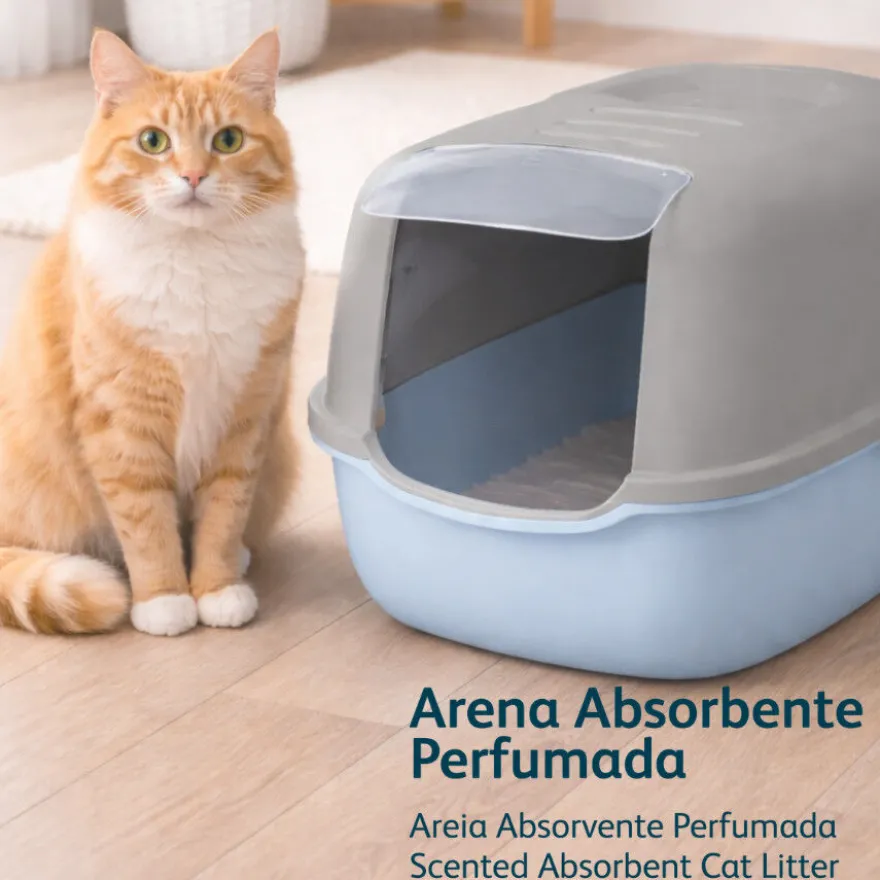 Nova Clean Areia Perfumada Absorvente para gatos