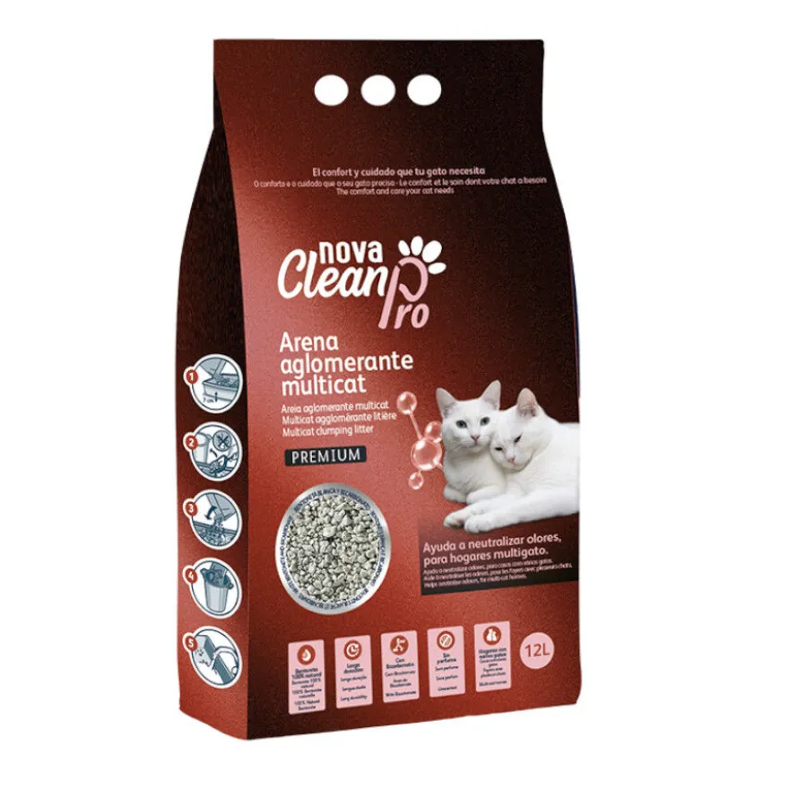 Nova Clean Pro Areia Multicat para gatos