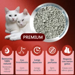 Nova Clean Pro Areia Multicat para gatos