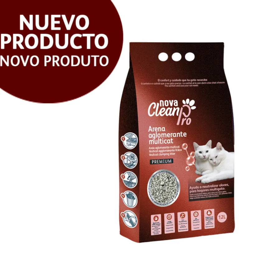 Nova Clean Pro Areia Multicat para gatos