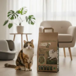 Nova Clean Pro Areia Vegetal para gatos