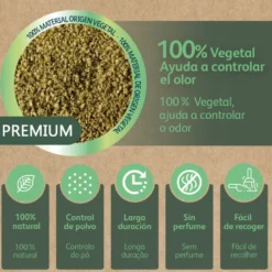 Nova Clean Pro Areia Vegetal para gatos