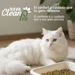 Nova Clean Pro Areia Vegetal para gatos