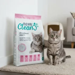 Nova Clean Pérolas Absorventes de Sílica para Gatos
