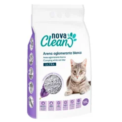 Nova Clean Ultra Areia Aglomerante Lavanda para gatos