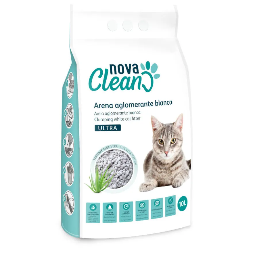 Nova Clean Ultra Areia Aglomerante para gatos