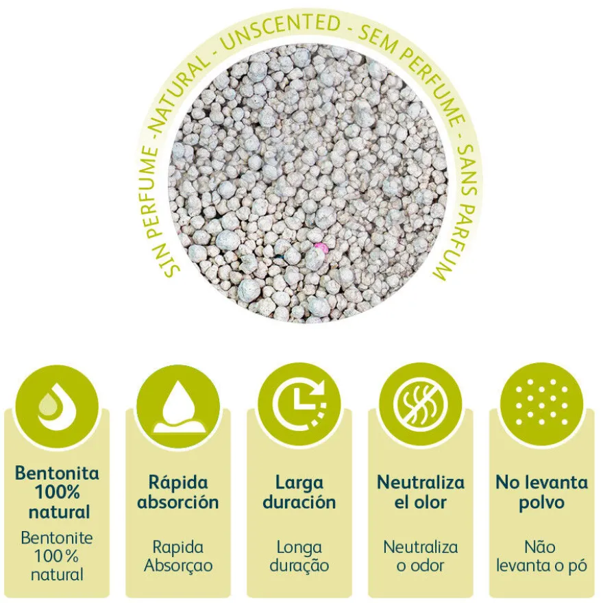 Nova Clean Ultra Natural Areia Aglomerante para gatos