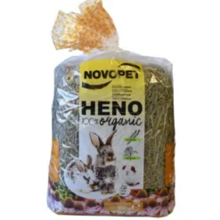 Novopet Feno com cenoura para coelhos