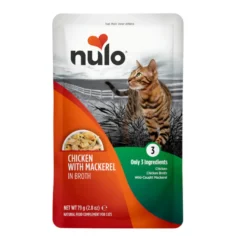 Nulo Comida húmida de Frango com Cavala em caldo em saquetas para gatos