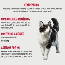 Nulo Comida húmida Estufado de Atum e Caranguejo em terrina para gatos