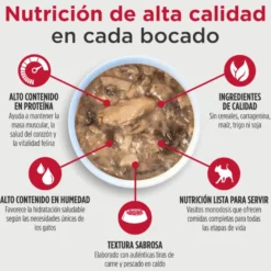 Nulo Comida húmida Estufado de Atum e Caranguejo em terrina para gatos