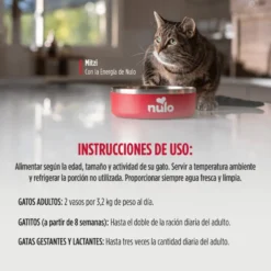 Nulo Comida húmida Estufado de Frango e Fígado de Frango em terrina para gatos