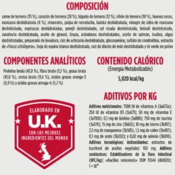 Nulo Liofilizado Coração de Vitela com Maçã alimento liofilizado para cães