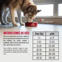 Nulo Liofilizado Coração de Vitela com Maçã alimento liofilizado para cães