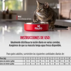 Nulo Raw Medley Ração Salmão, Frango e Peru para gatos