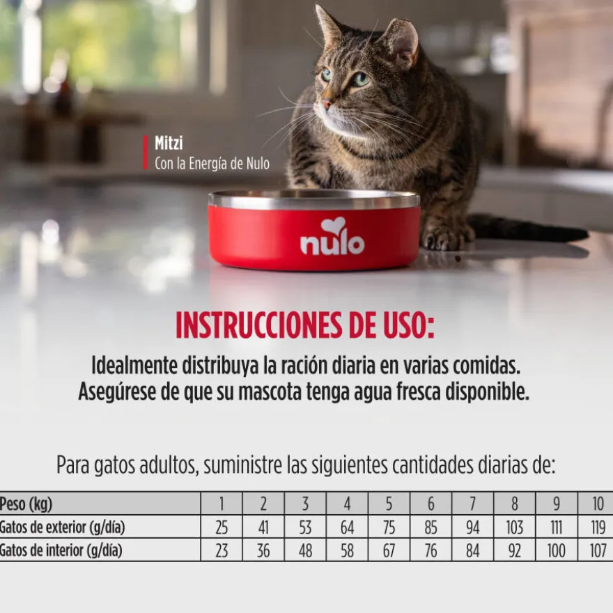 Nulo Raw Medley Ração Salmão, Frango e Peru para gatos