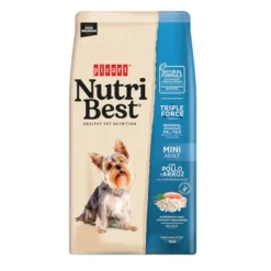 Nutribest Adult Mini Frango e Arroz ração para cães