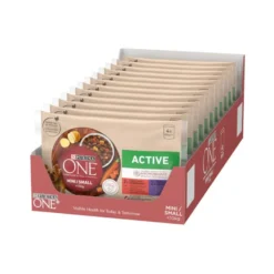 One Mini Small Active Multipack Carne de Vaca e Pato com molho para cães