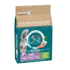 ONE Sensitive Bifensis Ração de Peru e Arroz para gatos