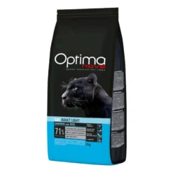 Optima Nova Light Frango e Arroz ração para gatos