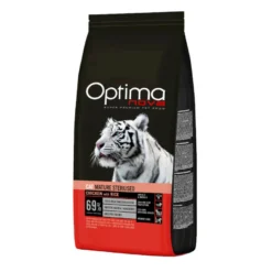 Optima Nova Mature Frango e Arroz para gatos