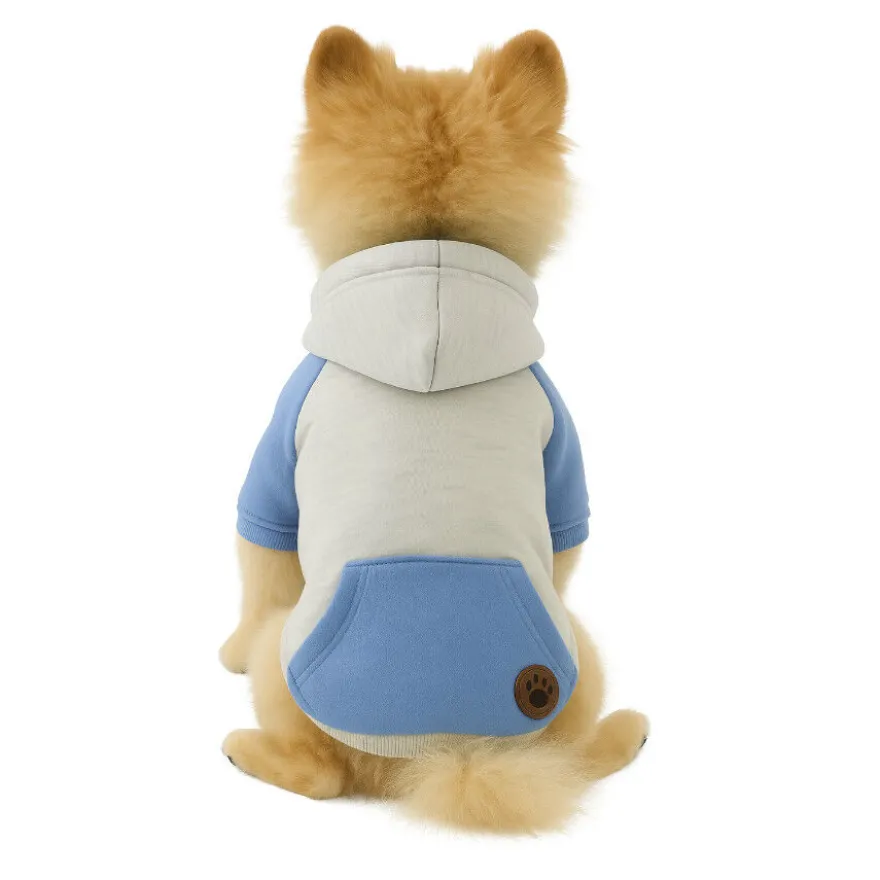 Outech Camisola com capuz azul para cães