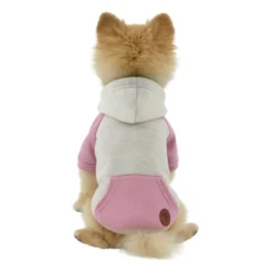 Outech Camisola com capuz rosa para cães