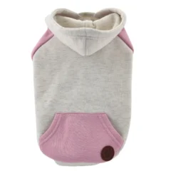 Outech Camisola com capuz rosa para cães