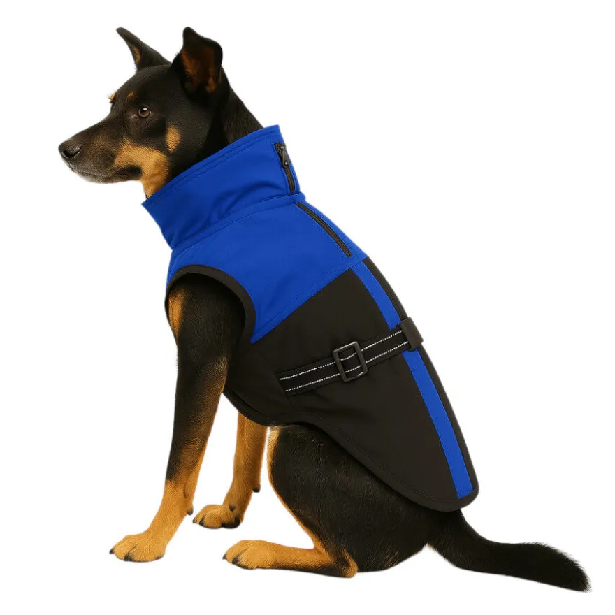 Outech Capa de Chuva Azul para cães
