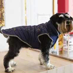 Outech Casaco Azul com Estampagem de Ossos para cães