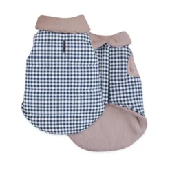Outech Casaco Bomber Vichy Navy para cães