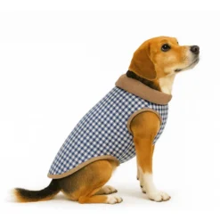 Outech Casaco Bomber Vichy Navy para cães