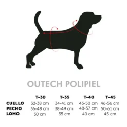 Outech Casaco Impermeável para cães