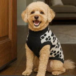 Outech Casaco Polar Pawprint para cães