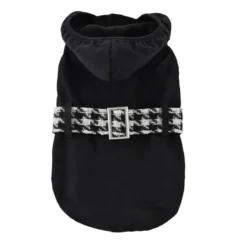 Outech Casaco Preto com Cinto para cães